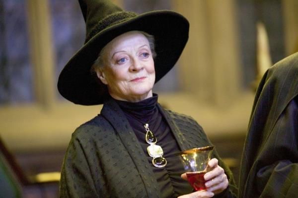 Maggie Smith in "Harry Potter and the Goblet of Fire." 